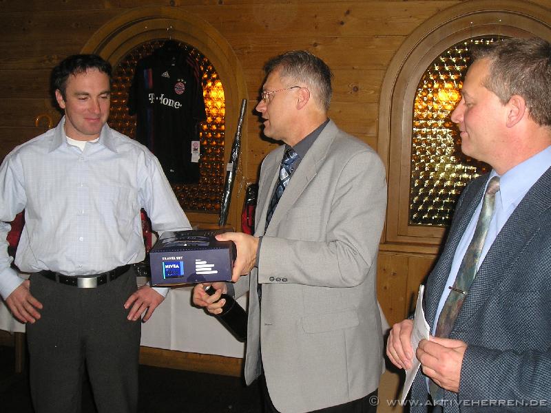 Abschlussfeier_AH_ 015 Trainingsfleißigster Dieter Steinhart